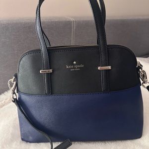 Kate Spade blue and black purse